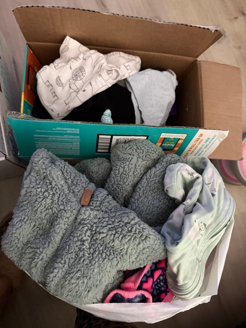 LOT of Baby Boy Leaning Clothes, bibs, etc